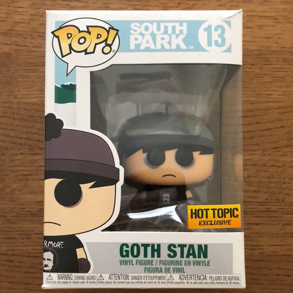 Goth Stan funko pop hot topic exclusive